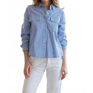 NEW JOH jenn shirt in blue